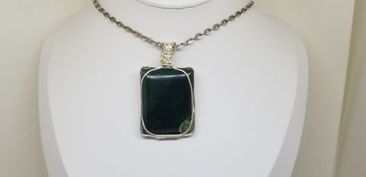 Montana Jade in Sterling Silver