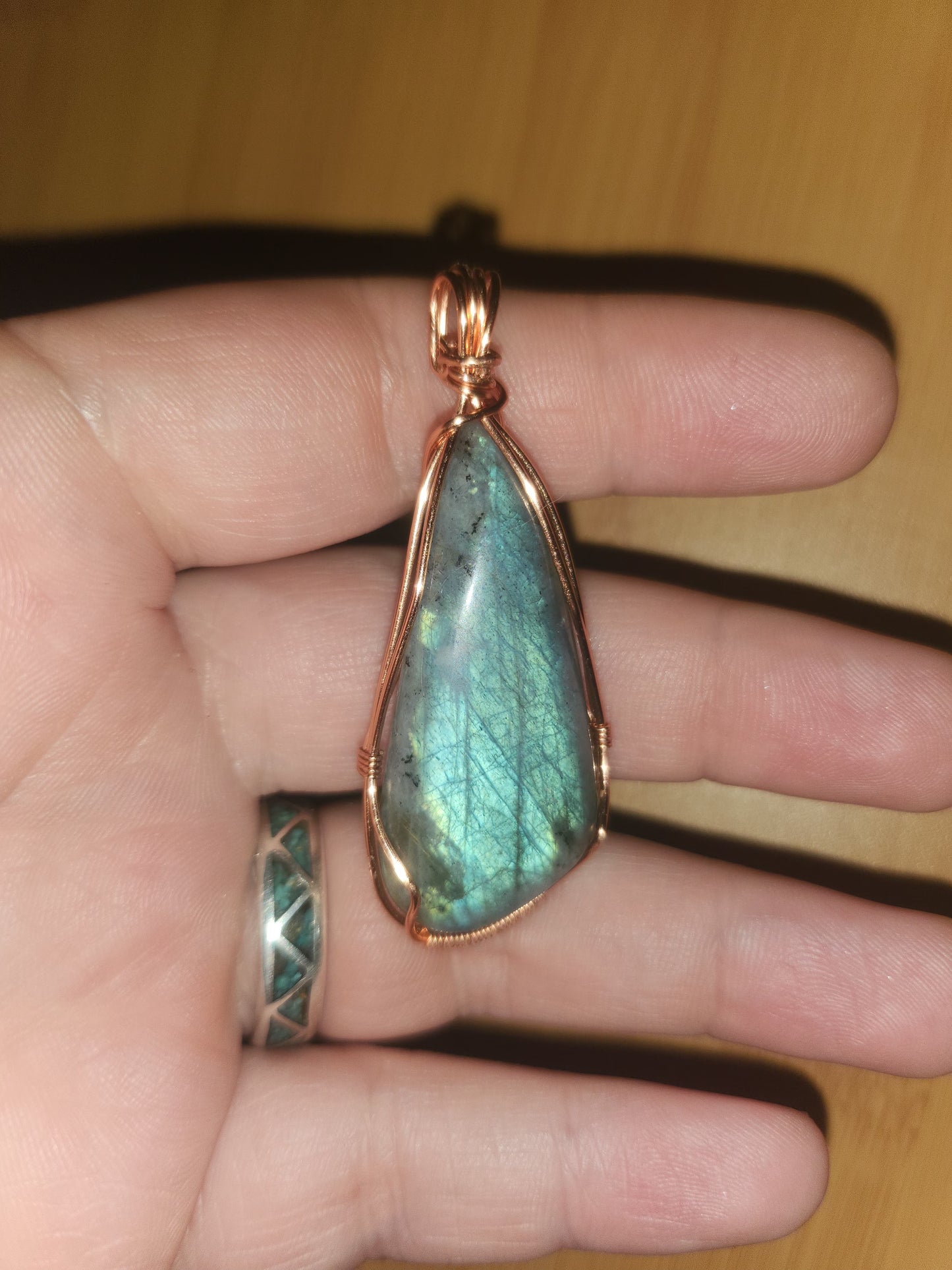 Labradorite in Copper